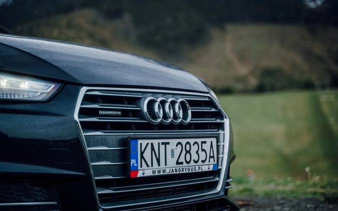 Audi A4 cena 94900 przebieg: 140000, rok produkcji 2017 z Susz małe 742